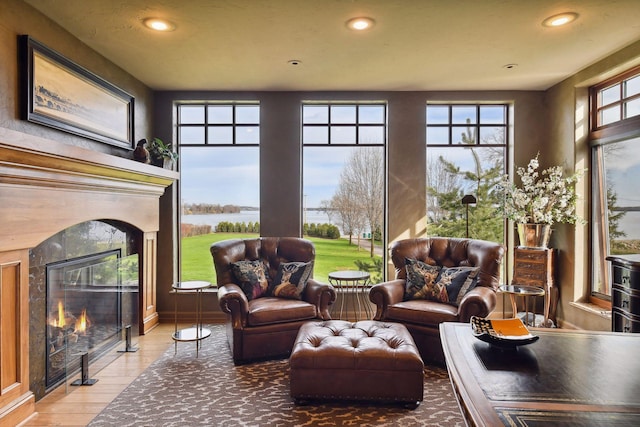 1860 Shoreline Dr, Orono, MN 55391 - sunroom / solarium featuring a water view