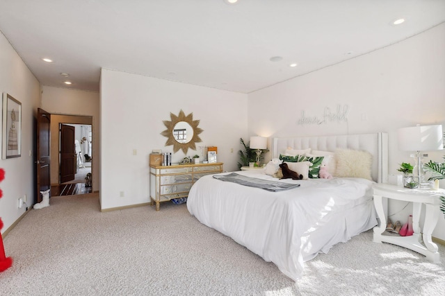 1860 Shoreline Dr, Orono, MN 55391 - carpeted bedroom with recessed lighting and baseboards