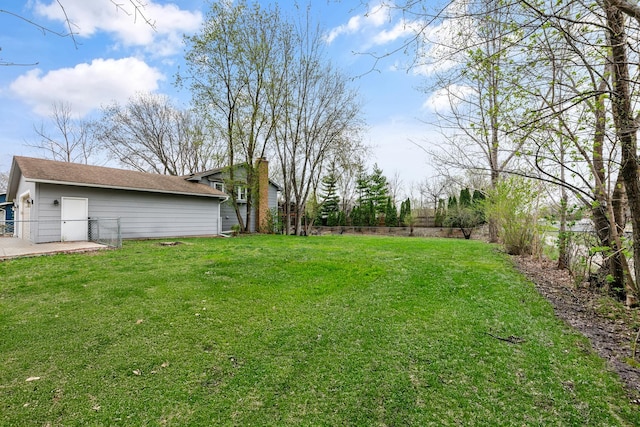 view of yard