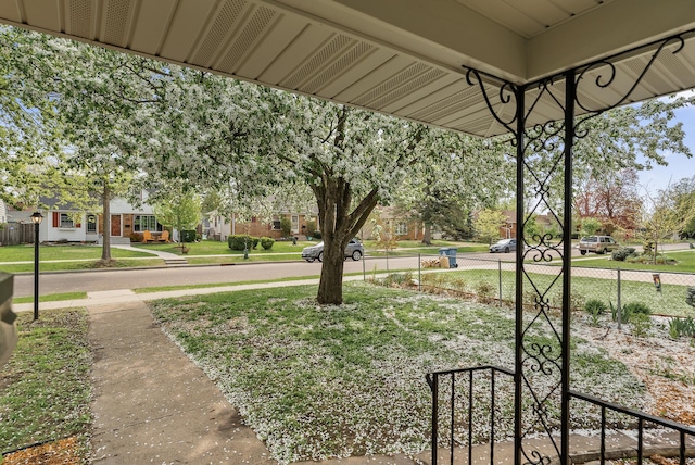 view of yard