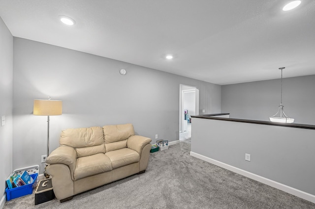 825 Spancil Hill Vw, Woodbury, MN 55129 - sitting room with carpet, recessed lighting, and baseboards