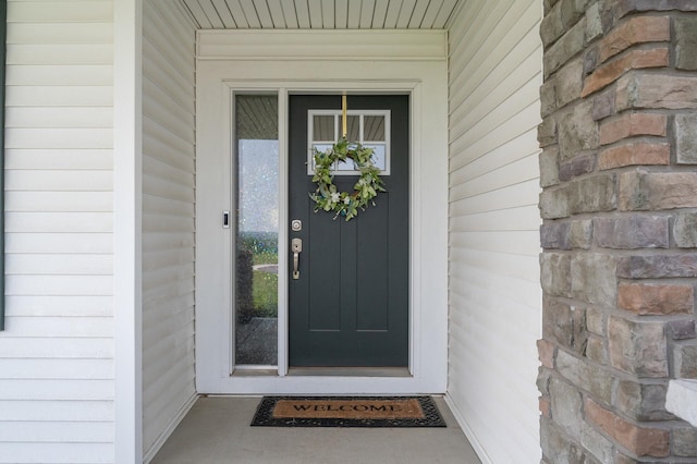825 Spancil Hill Vw, Woodbury, MN 55129 - doorway to property with stone siding