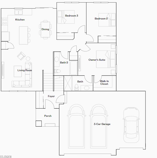 2336 Jandell Ave NE, Saint Michael, MN 55376 - home floor plan