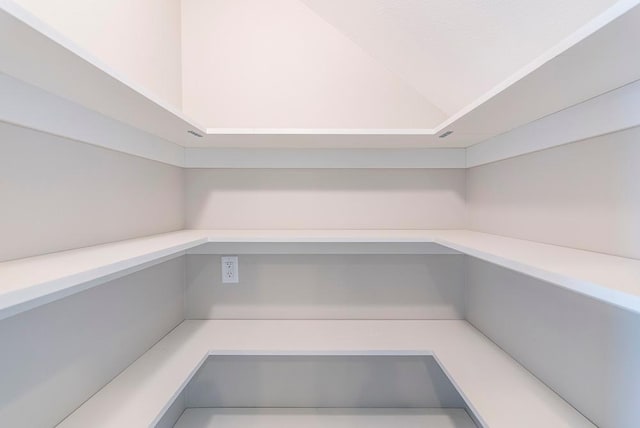 view of storage area