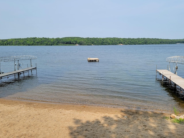 29501 Maplewood Rd Autumn, Unit Autumn, Callaway, MN 56521 - dock featuring a water view