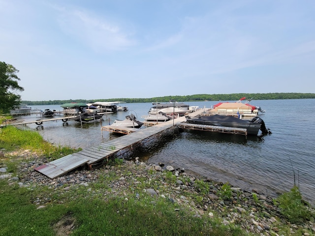 29501 Maplewood Rd Autumn, Unit Autumn, Callaway, MN 56521 - dock featuring a water view