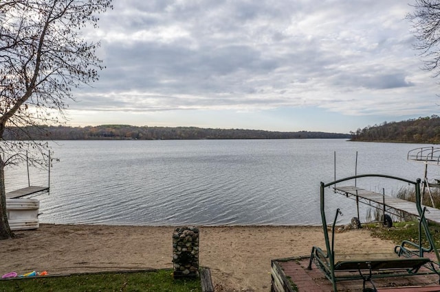 29501 Maplewood Rd Autumn, Unit Autumn, Callaway, MN 56521 - dock with a water view
