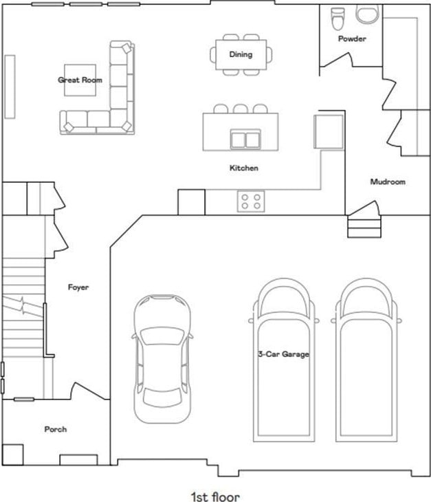 2466 Jandell Ave NE, Saint Michael, MN 55376 - floor plan / room layout