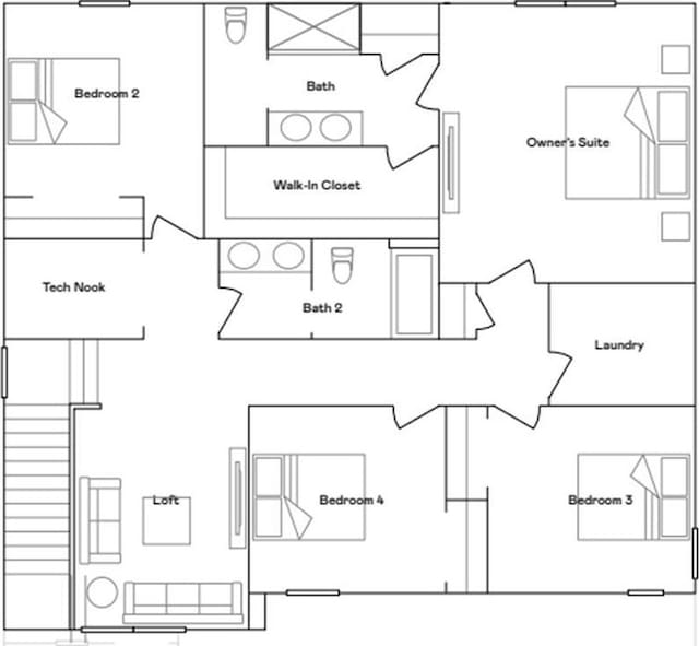 2466 Jandell Ave NE, Saint Michael, MN 55376 - property floor plan