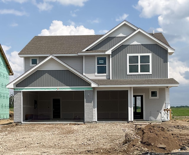 2466 Jandell Ave NE, Saint Michael, MN 55376 - view of front of home featuring dirt driveway and roof with shingles