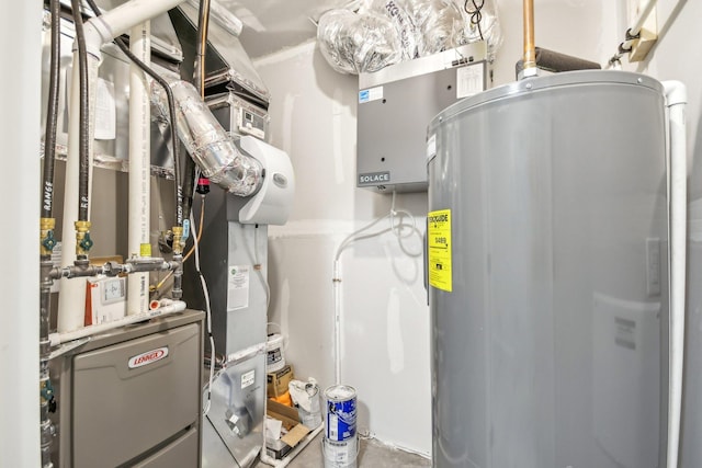 20074 Fitzgerald Trl N, Forest Lake, MN 55025 - utilities featuring water heater