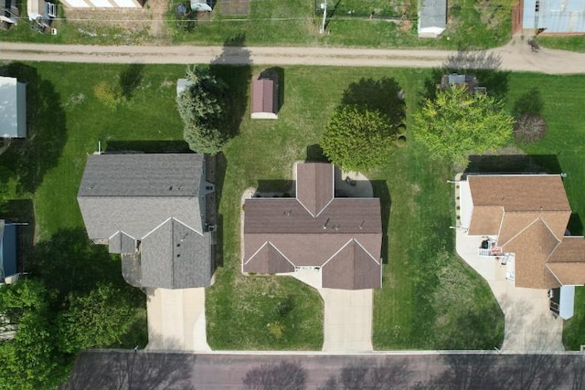 aerial view of property and surrounding area