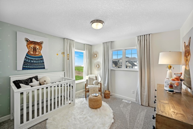 2461 Jandell Ave NE, Saint Michael, MN 55376 - bedroom featuring carpet flooring and a textured ceiling