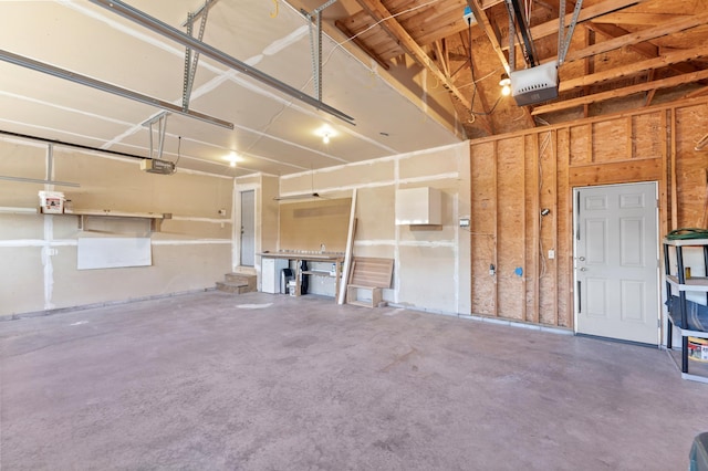 7724 385th St, North Branch, MN 55056 - garage featuring a garage door opener