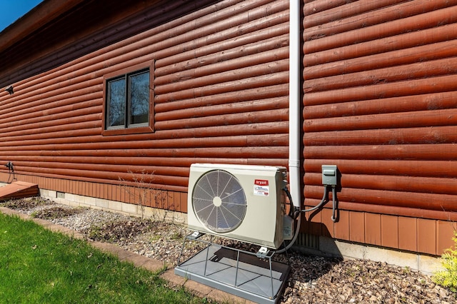 37009 Blarney Beach Rd, Everts Twp, MN 56515 - view of side of property featuring a cooling unit and crawl space