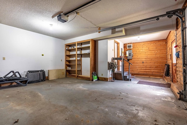 37009 Blarney Beach Rd, Everts Twp, MN 56515 - garage with a garage door opener and electric panel