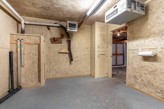 37009 Blarney Beach Rd, Everts Twp, MN 56515 - basement featuring a heating unit