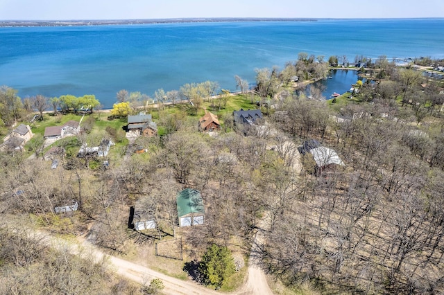 37009 Blarney Beach Rd, Everts Twp, MN 56515 - aerial view of a nearby body of water