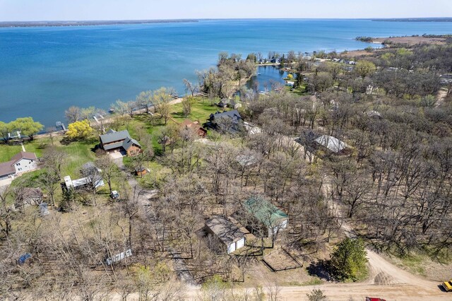 37009 Blarney Beach Rd, Everts Twp, MN 56515 - aerial overview of property's location with a large body of water