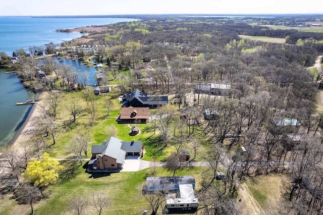 37009 Blarney Beach Rd, Everts Twp, MN 56515 - drone / aerial view of a nearby body of water