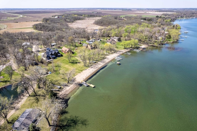 37009 Blarney Beach Rd, Everts Twp, MN 56515 - bird's eye view of a large body of water