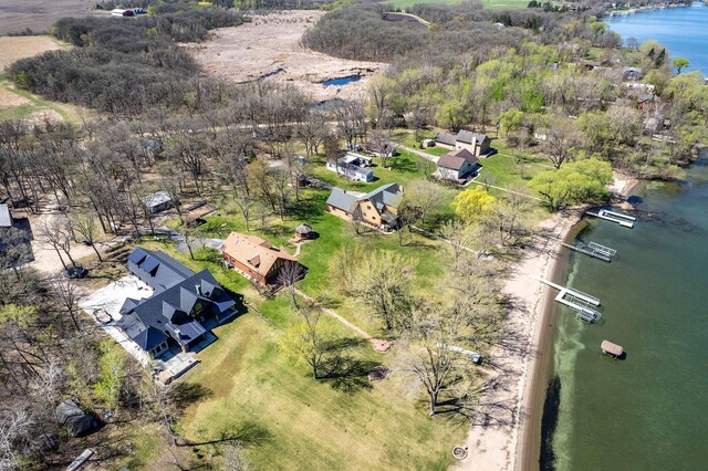 37009 Blarney Beach Rd, Everts Twp, MN 56515 - bird's eye view of a large body of water