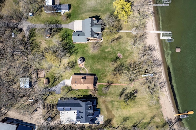 37009 Blarney Beach Rd, Everts Twp, MN 56515 - drone / aerial view
