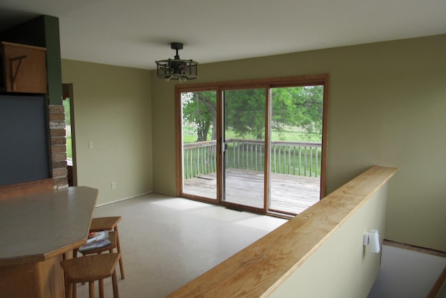 29618 110th Pl, Sturgeon Lake, MN 55783 - dining area with a chandelier