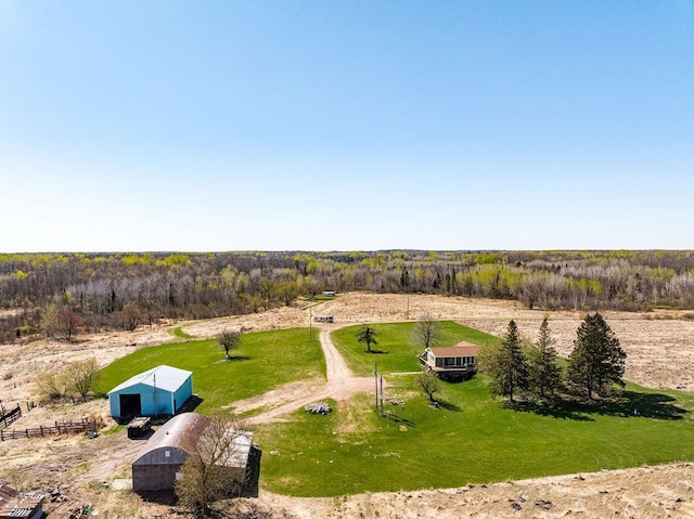 29618 110th Pl, Sturgeon Lake, MN 55783 - view of rural area featuring a heavily wooded area
