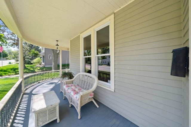1112 4th St S, Stillwater, MN 55082 - view of patio with covered porch