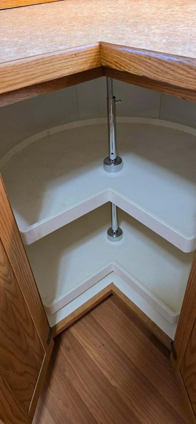 detailed view of wood finished floors
