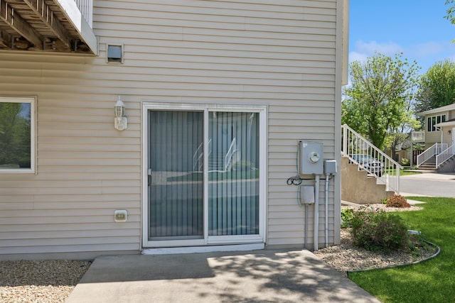 view of property entrance