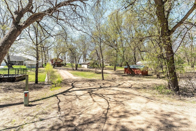 23711 Clarissa Haven Dr, Girard Twp, MN 56551 - view of dirt / gravel road