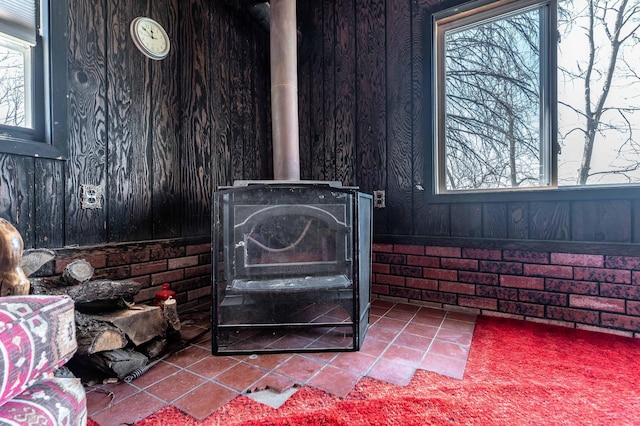 23711 Clarissa Haven Dr, Girard Twp, MN 56551 - detailed view of a wood stove