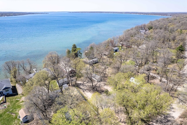 23711 Clarissa Haven Dr, Girard Twp, MN 56551 - bird's eye view of a large body of water