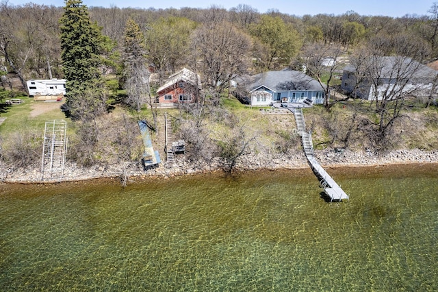 23711 Clarissa Haven Dr, Girard Twp, MN 56551 - view of subject property with a large body of water