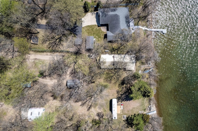 23711 Clarissa Haven Dr, Girard Twp, MN 56551 - view from above of property
