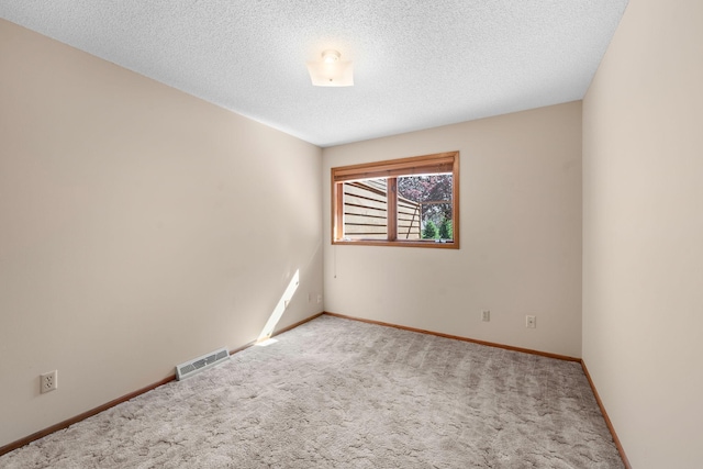 38546 Grand Ave, North Branch, MN 55056 - empty room with carpet, baseboards, and a textured ceiling