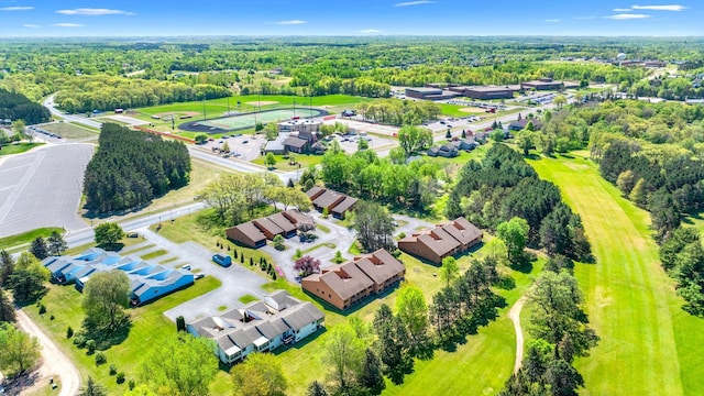 38546 Grand Ave, North Branch, MN 55056 - aerial view of residential area