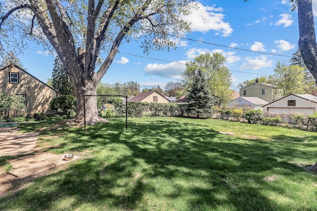 view of yard