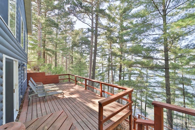 2202 Pine View Blvd, Motley, MN 56466 - view of deck