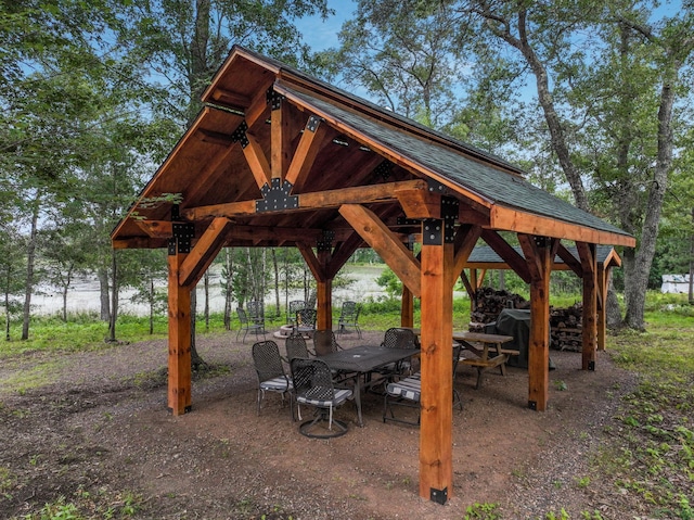 29917 Bay Dr, Danbury, WI 54830 - surrounding community featuring a gazebo