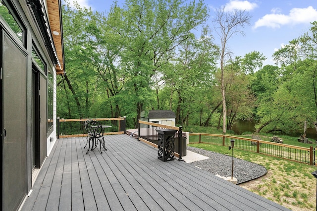 5191 159th Ave NW, Andover, MN 55304 - wooden terrace featuring a yard