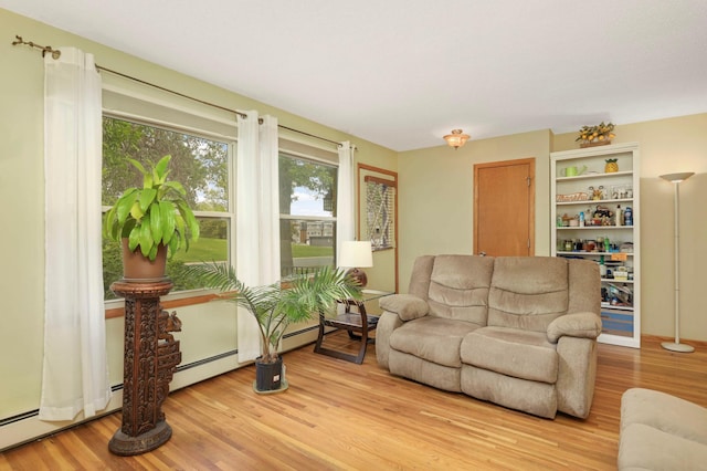 1494 21st Ave NW Unit 4, New Brighton, MN 55112 - living room featuring light wood-type flooring