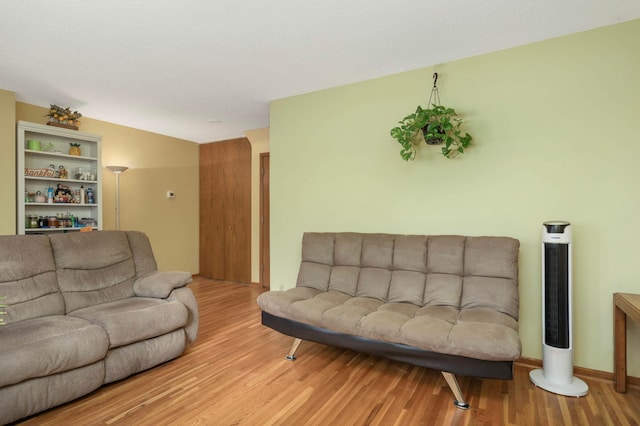 1494 21st Ave NW Unit 4, New Brighton, MN 55112 - living room featuring wood finished floors