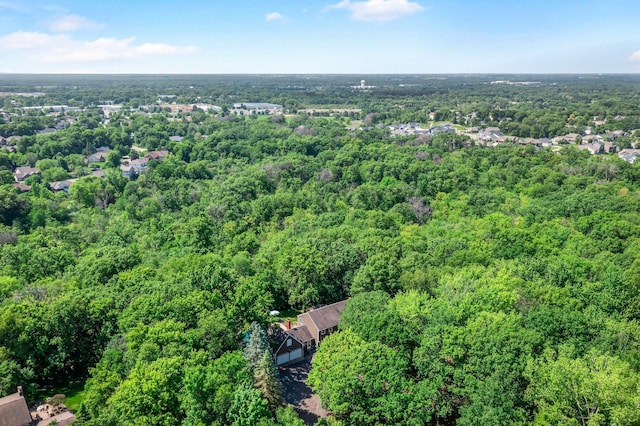 12576 Ridgewood Dr NW, Elk River, MN 55330 - aerial view of a heavily wooded area
