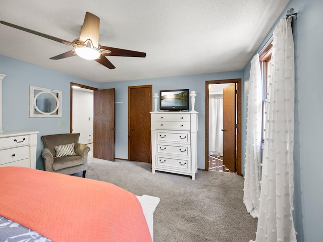 12576 Ridgewood Dr NW, Elk River, MN 55330 - bedroom featuring carpet flooring and ceiling fan