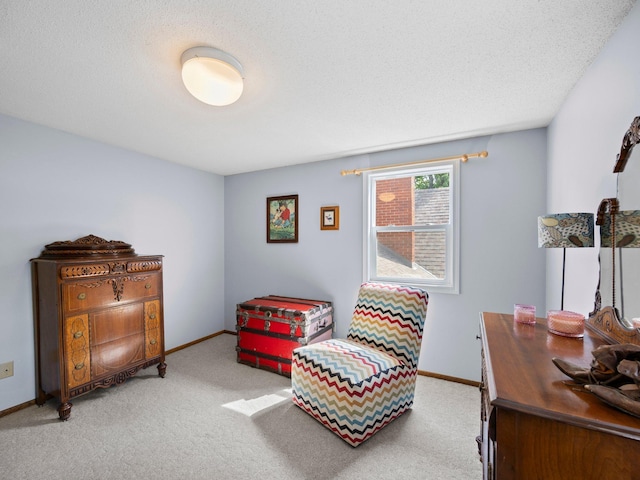 12576 Ridgewood Dr NW, Elk River, MN 55330 - living area featuring carpet and baseboards