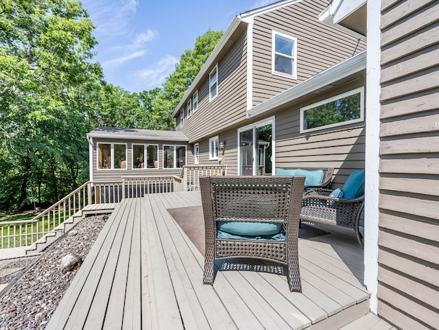 12576 Ridgewood Dr NW, Elk River, MN 55330 - view of deck
