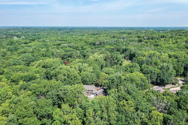 12576 Ridgewood Dr NW, Elk River, MN 55330 - aerial view of a heavily wooded area